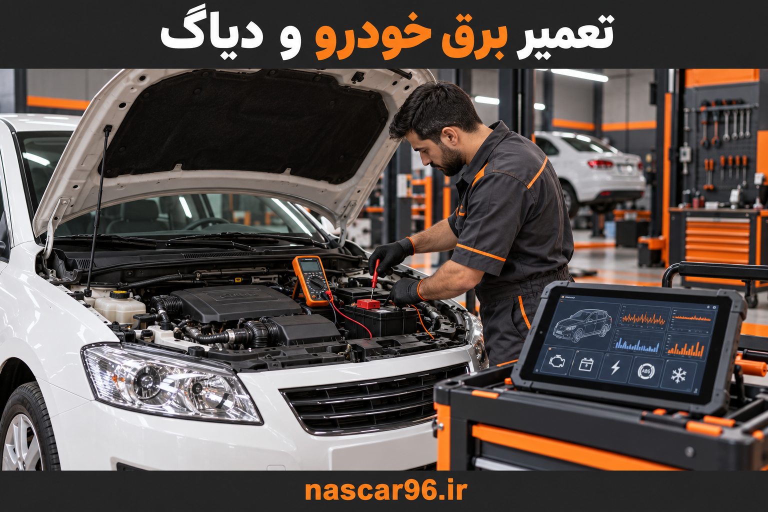 تعمیر برق خودرو و دیاگ